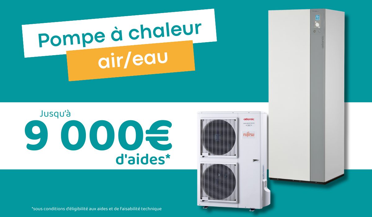 Pompe à chaleur AIR/EAU - Transition France Energie - 0 805 033 033